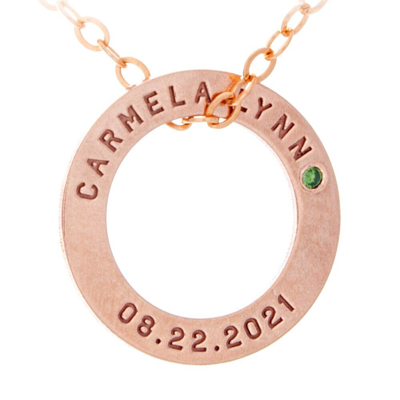 Personalized Necklaces with Meaning: Custom Engraved Gifts from Metal Pressions